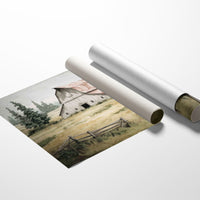 Weathered Wood Holds Prairie Memories