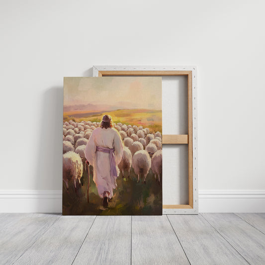 The Shepherd Leads at Dawn