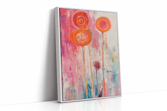 Coral Lollipops Dance Through Rain