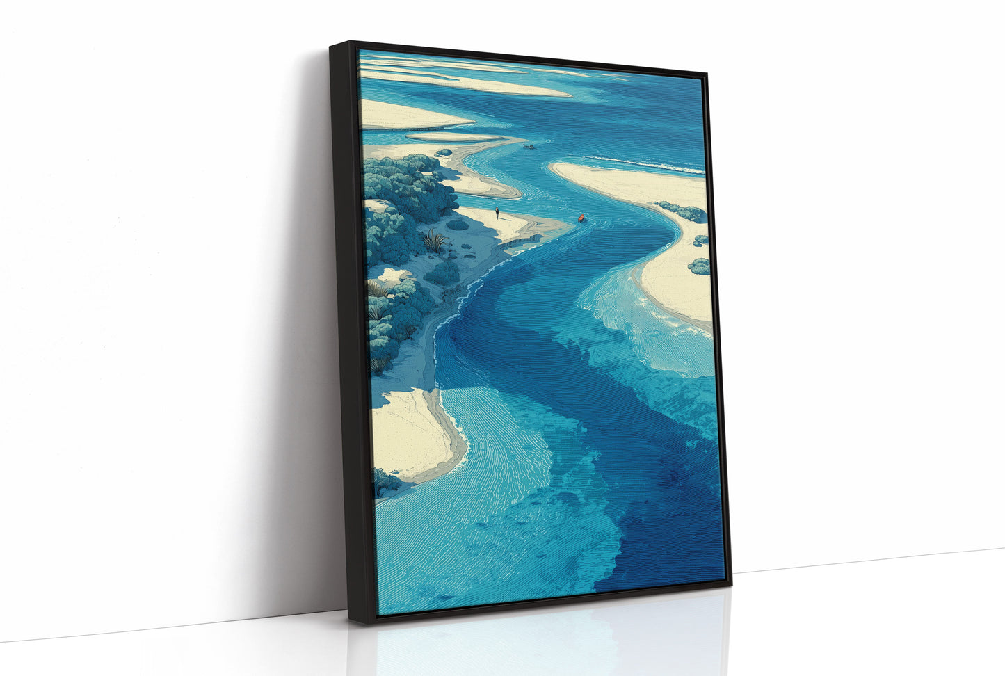 Where the River Meets Itself