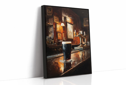 Pint in Golden Light