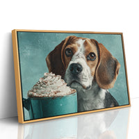 Beagle with Whipped Cocoa