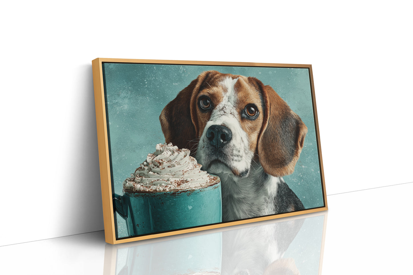 Beagle with Whipped Cocoa