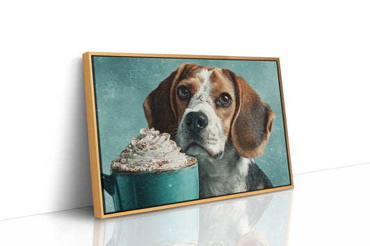 Beagle with Whipped Cocoa