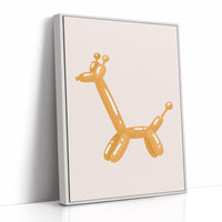 A Giraffe's Playful Journey