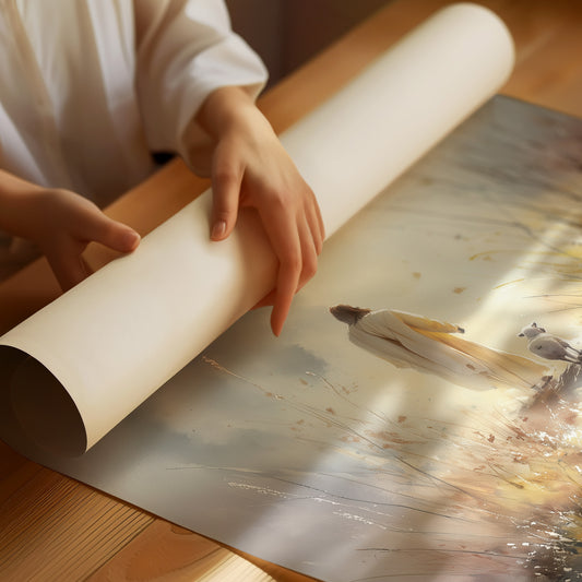 Faithful Steps Through Morning Mist