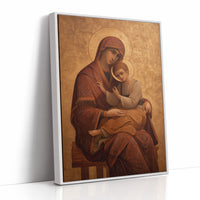 Sacred Embrace in Golden Radiance