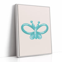 Turquoise Wings Paint Morning Fresh