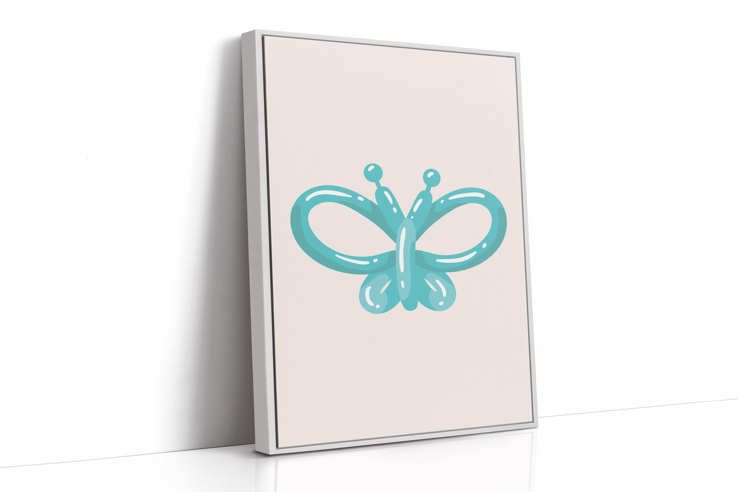 Turquoise Wings Paint Morning Fresh