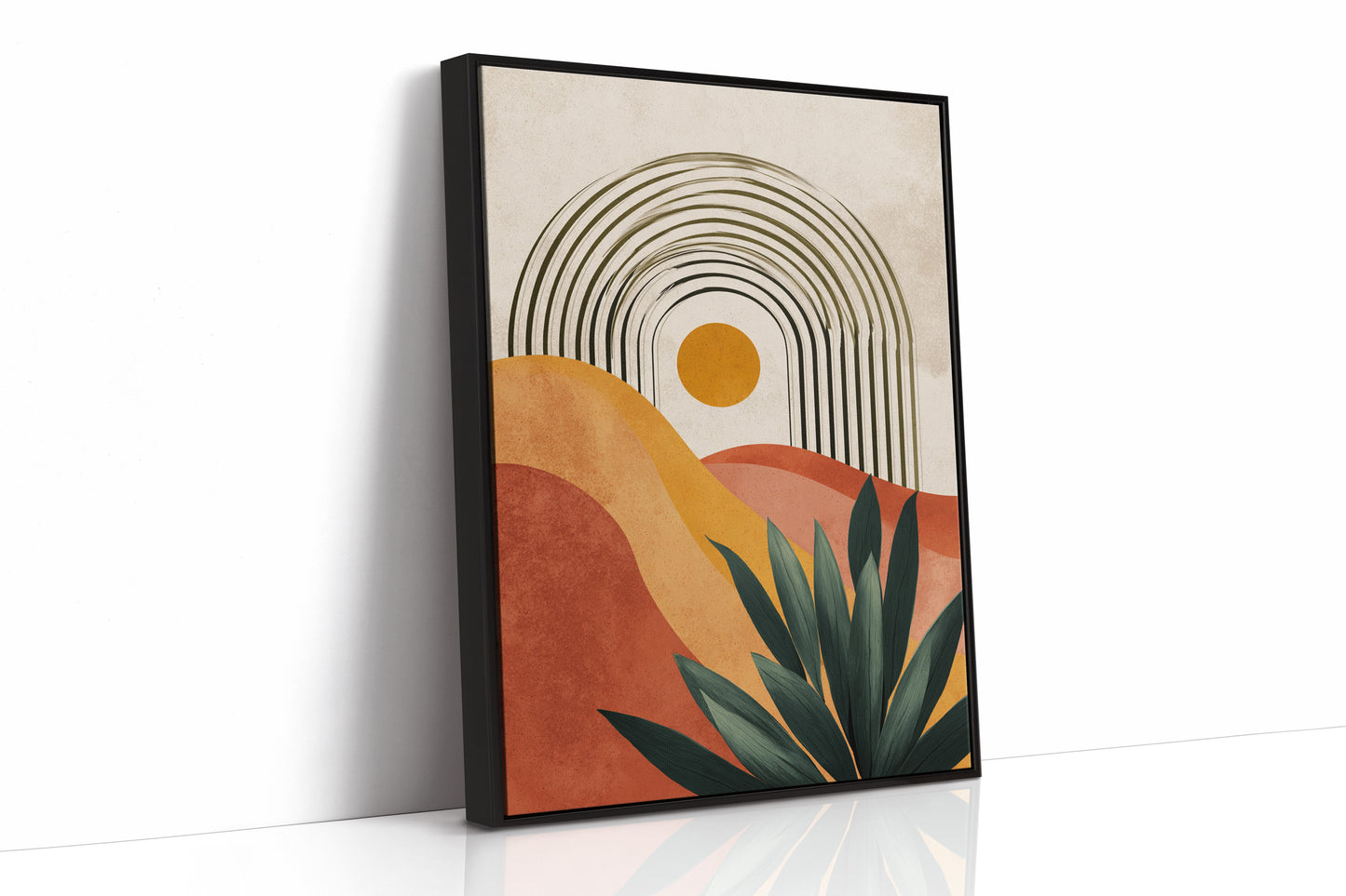 Hues of a Sunlit Horizon
