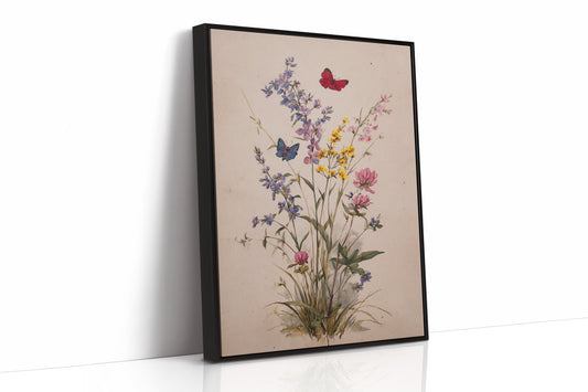 A Garden's Colorful Ballet