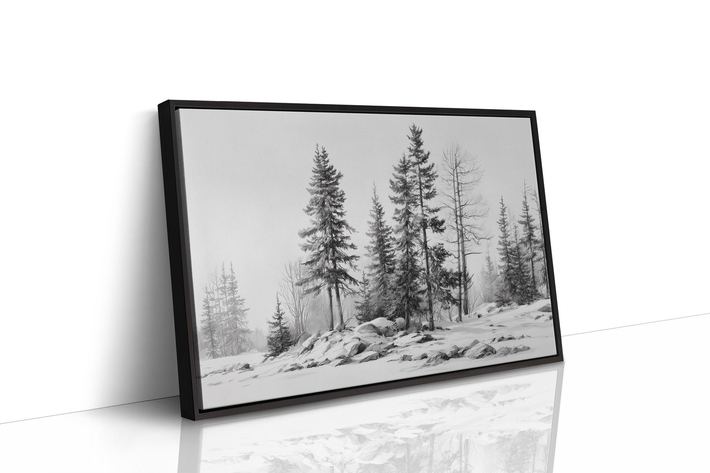 Winter Pines Stand Silent Watch