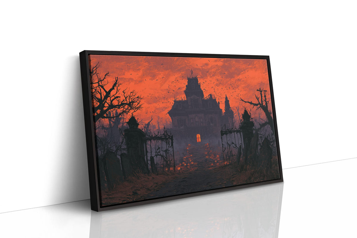 Haunted Manor Blood Red Sky