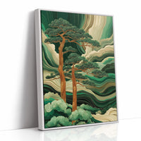 Emerald Winds Shape Ancient Pines