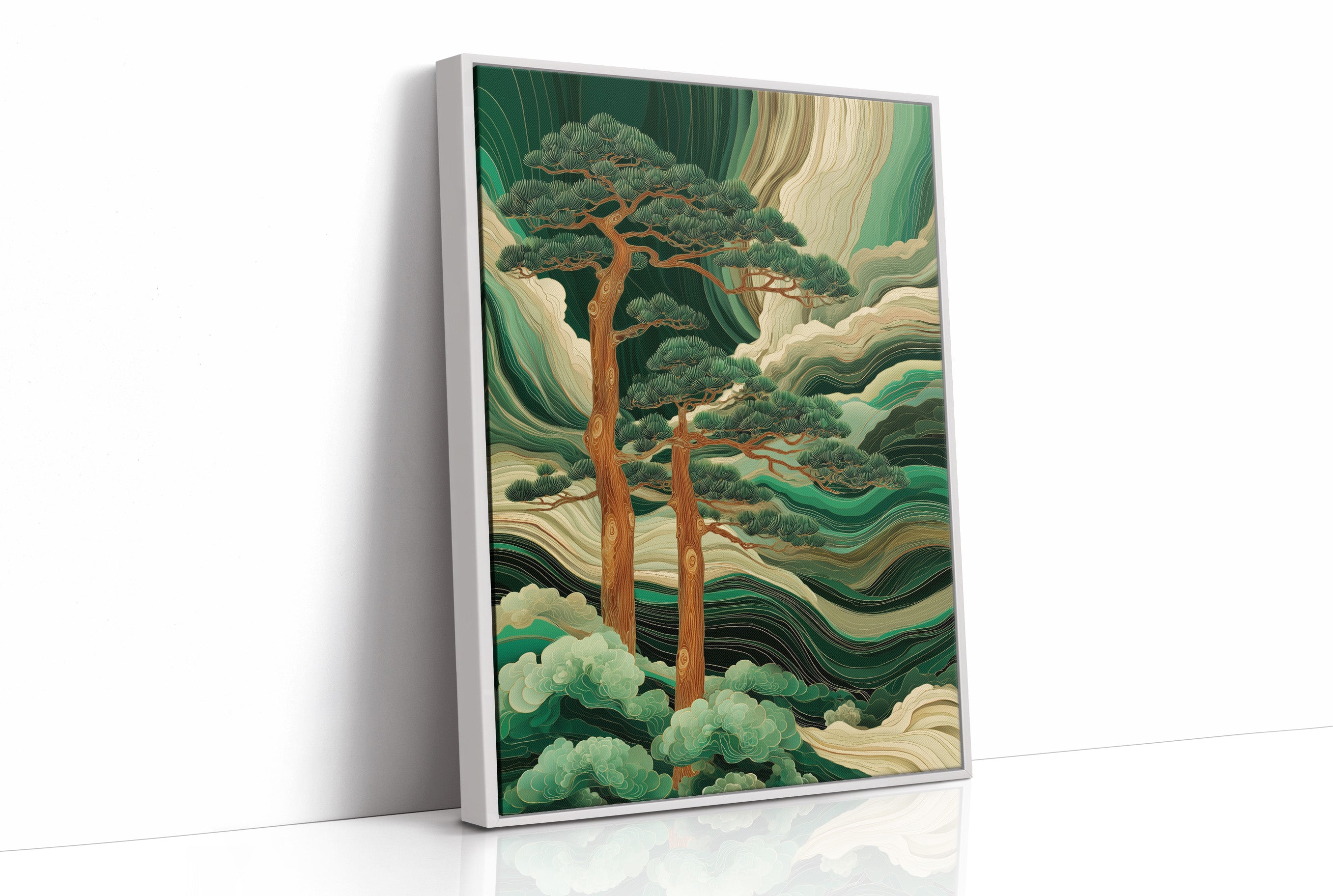 Emerald Winds Shape Ancient Pines