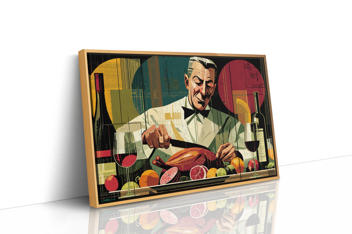Maître D' Carving With Unearned Confidence