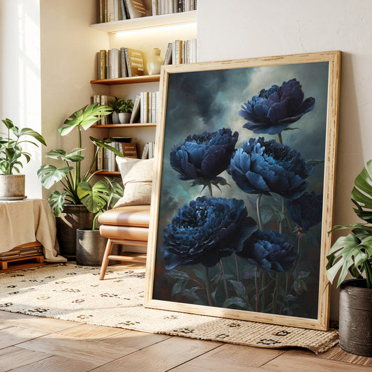 Midnight Blooms in Velvet Hues