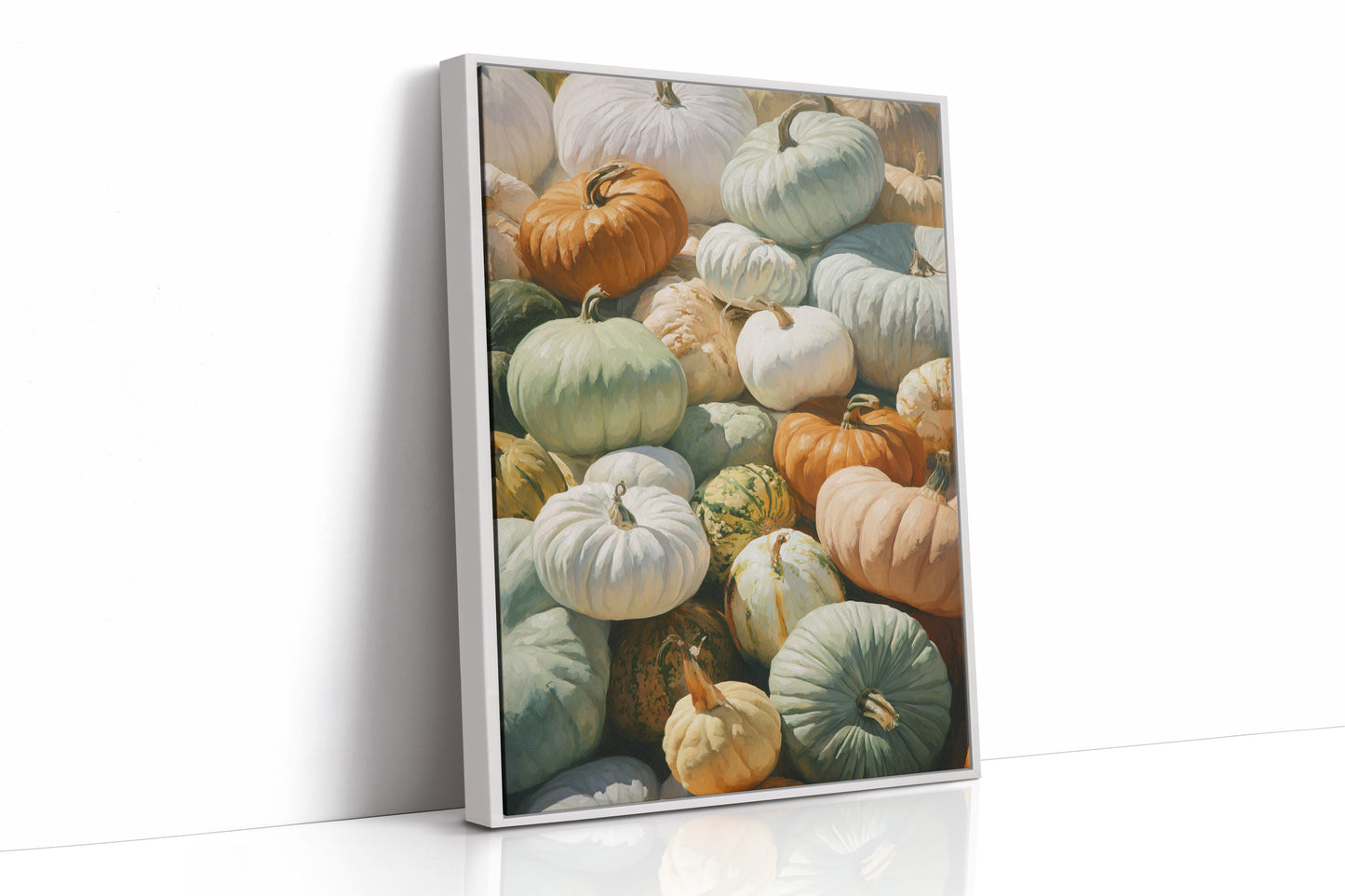 Autumn's Palette In Pumpkin Poetry