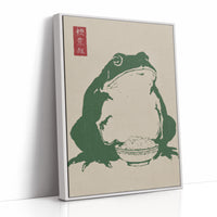 Wise Toad Serves Rice At Dawn