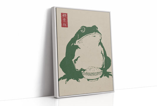 Wise Toad Serves Rice At Dawn