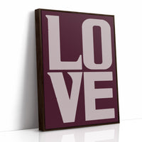LOVE: Plum and Dusty Rose