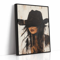 Outlaw Grace Western Cowgirl Portrait