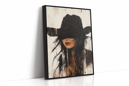 Outlaw Grace Western Cowgirl Portrait