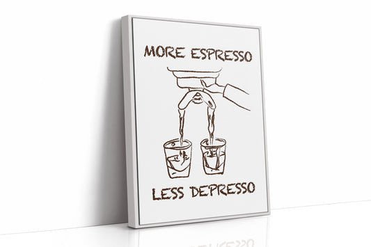 Coffee Wisdom Flows In Brown Lines