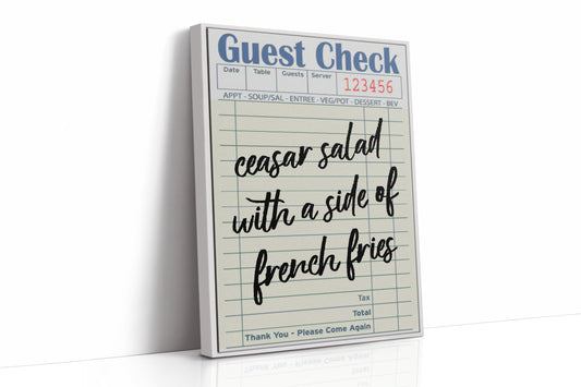 Lunch Orders Write Love Letters