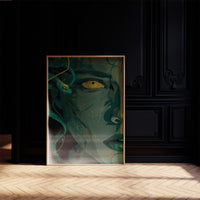Serpent Queen With Golden Gaze