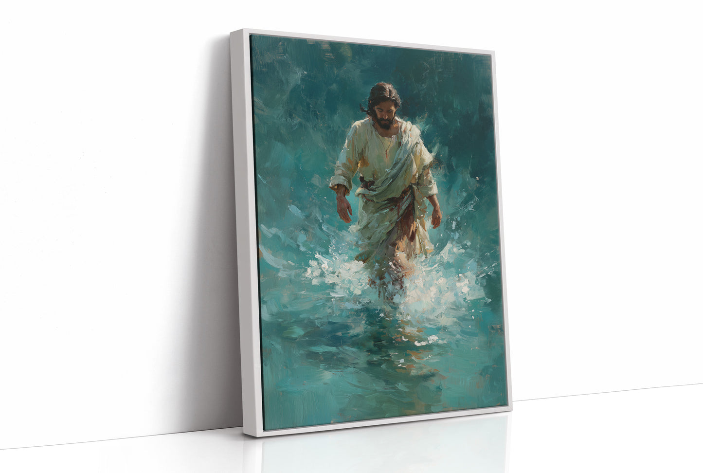 Tranquil Steps Through Turquoise Waters
