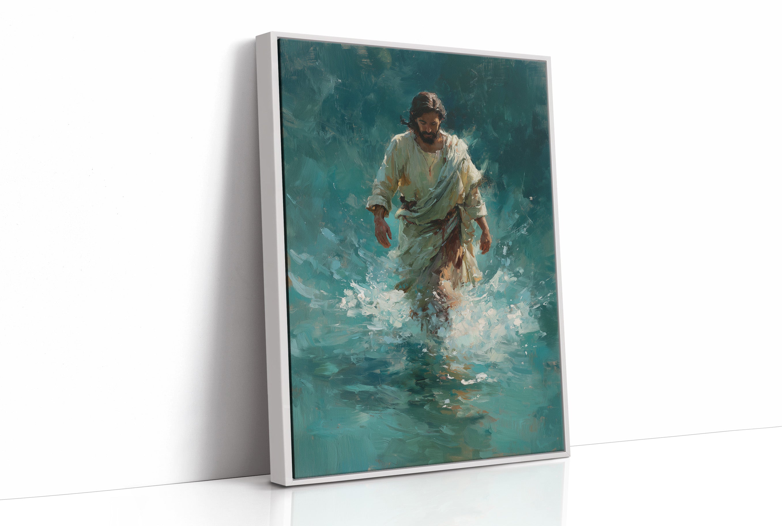 Tranquil Steps Through Turquoise Waters