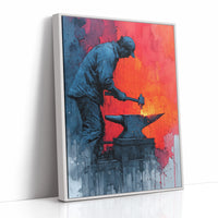 Blacksmith at the Forge