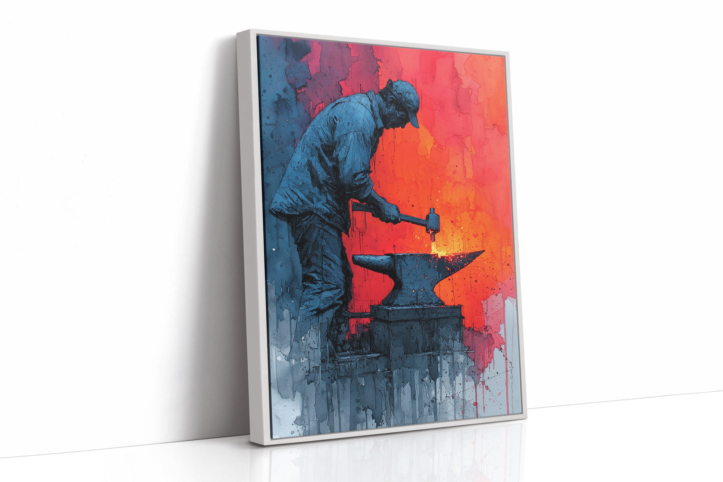 Blacksmith at the Forge