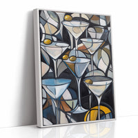 Martinis Dance In Cubist Night