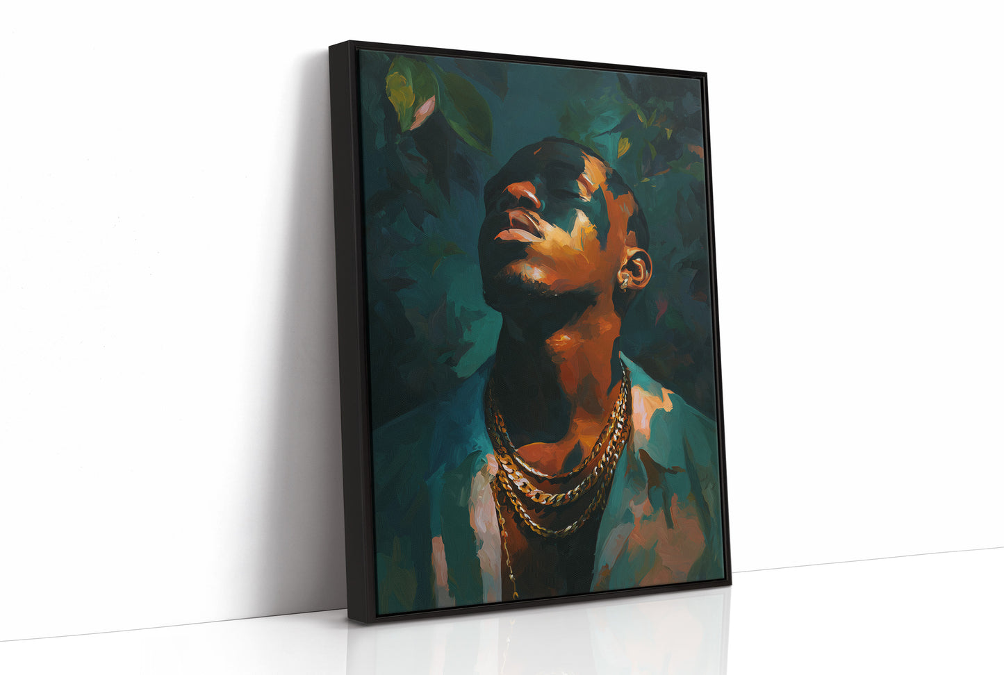 Gilded In Emerald Light