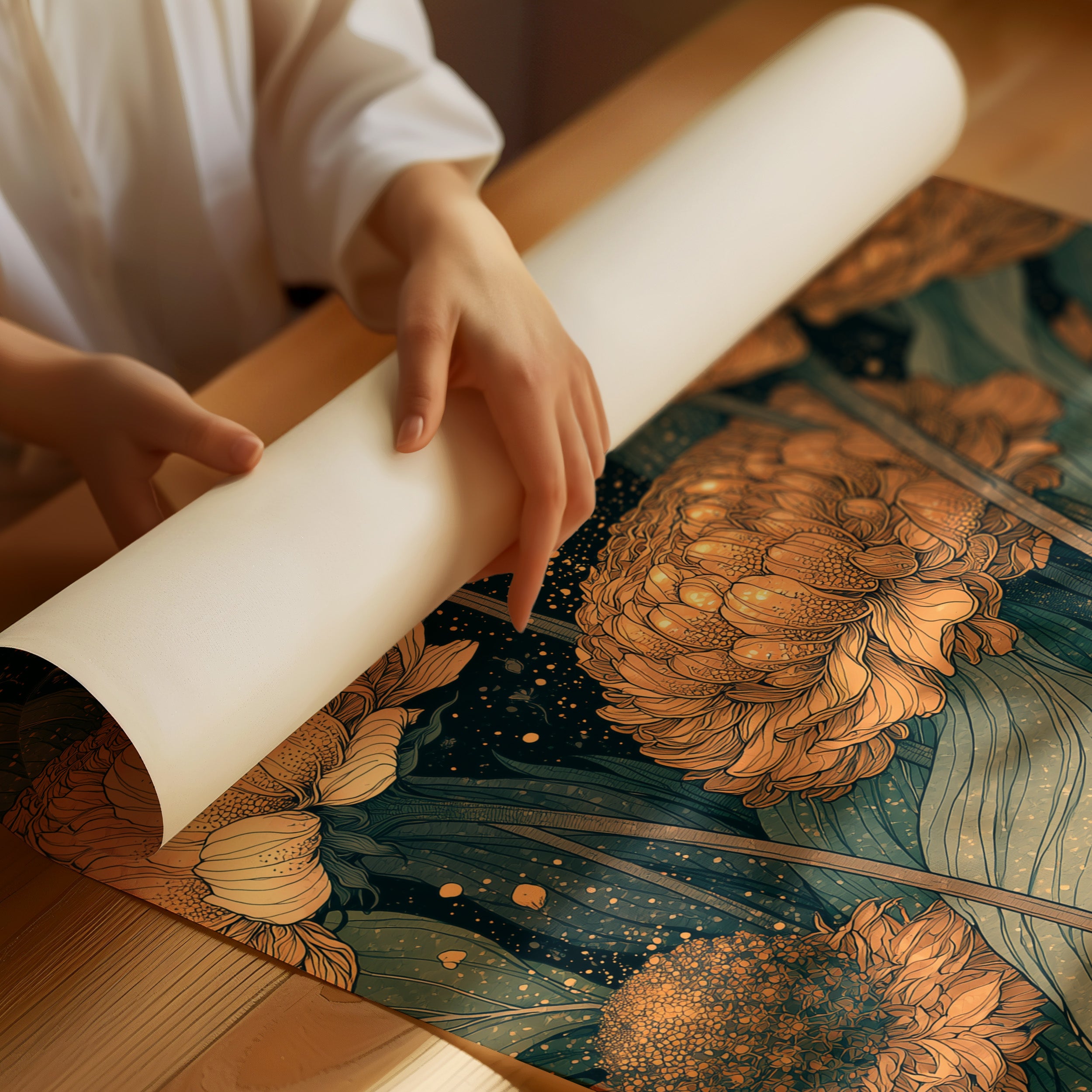 Marigolds Under Midnight: A Dark Botanical Study