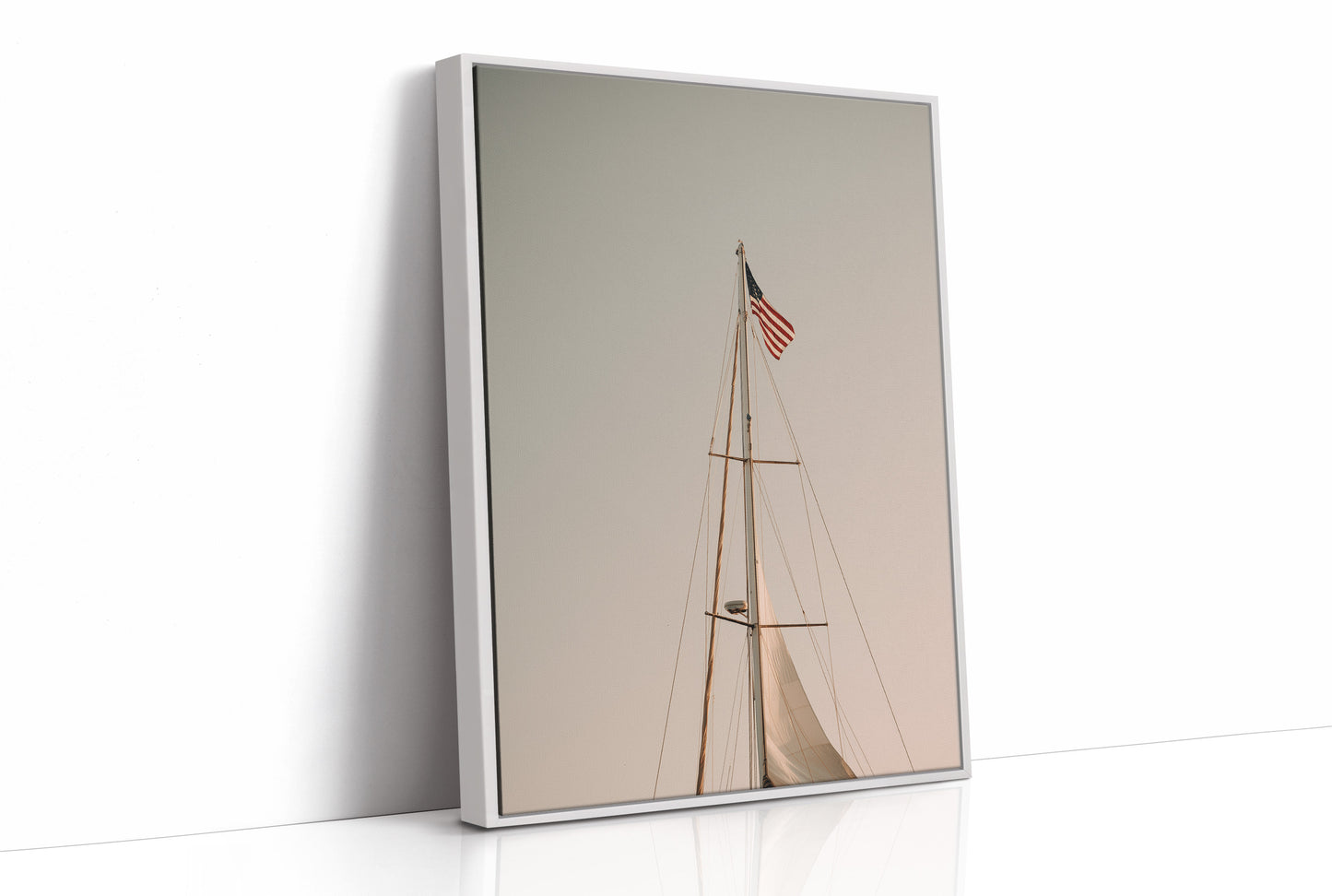 Sail Mast at Golden Hour