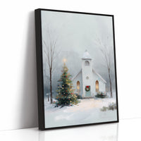 Quiet Chapel at Christmas