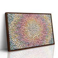 Pastel Bloom in Stone