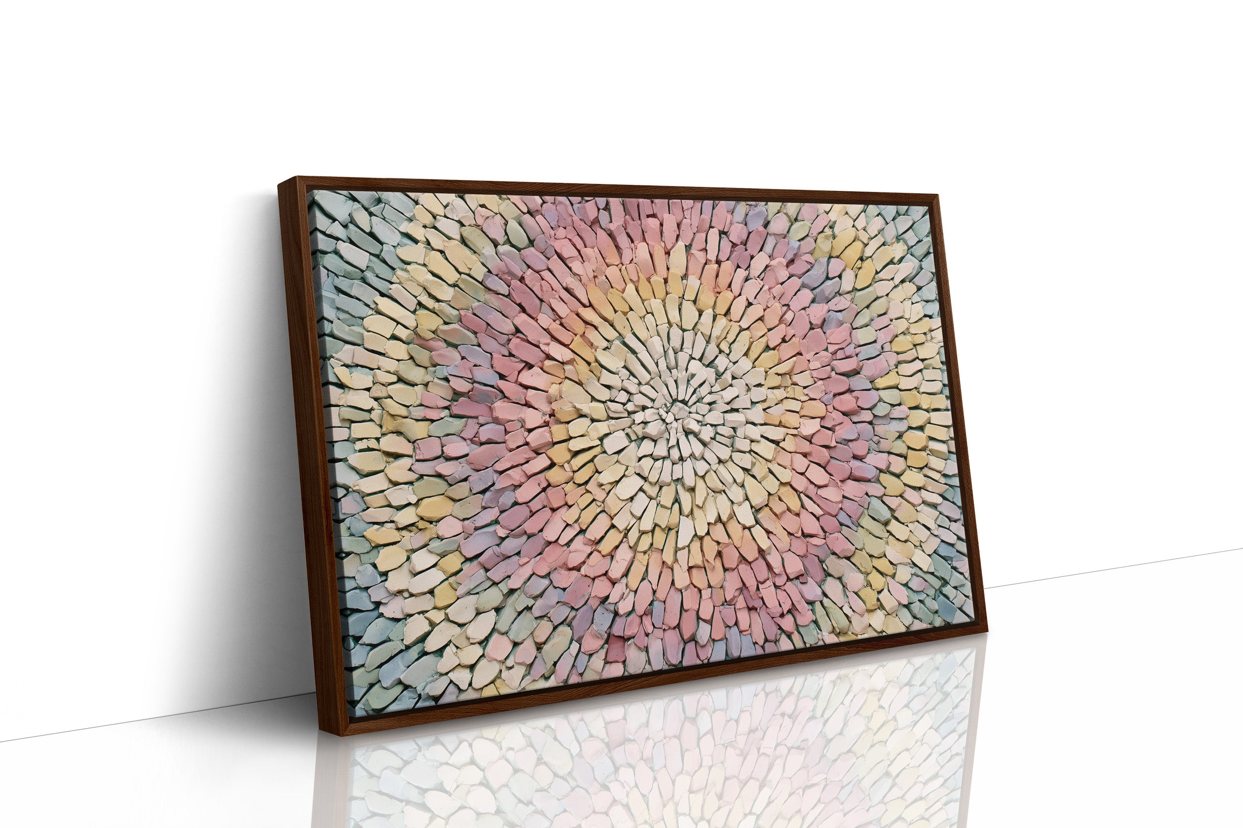 Pastel Bloom in Stone