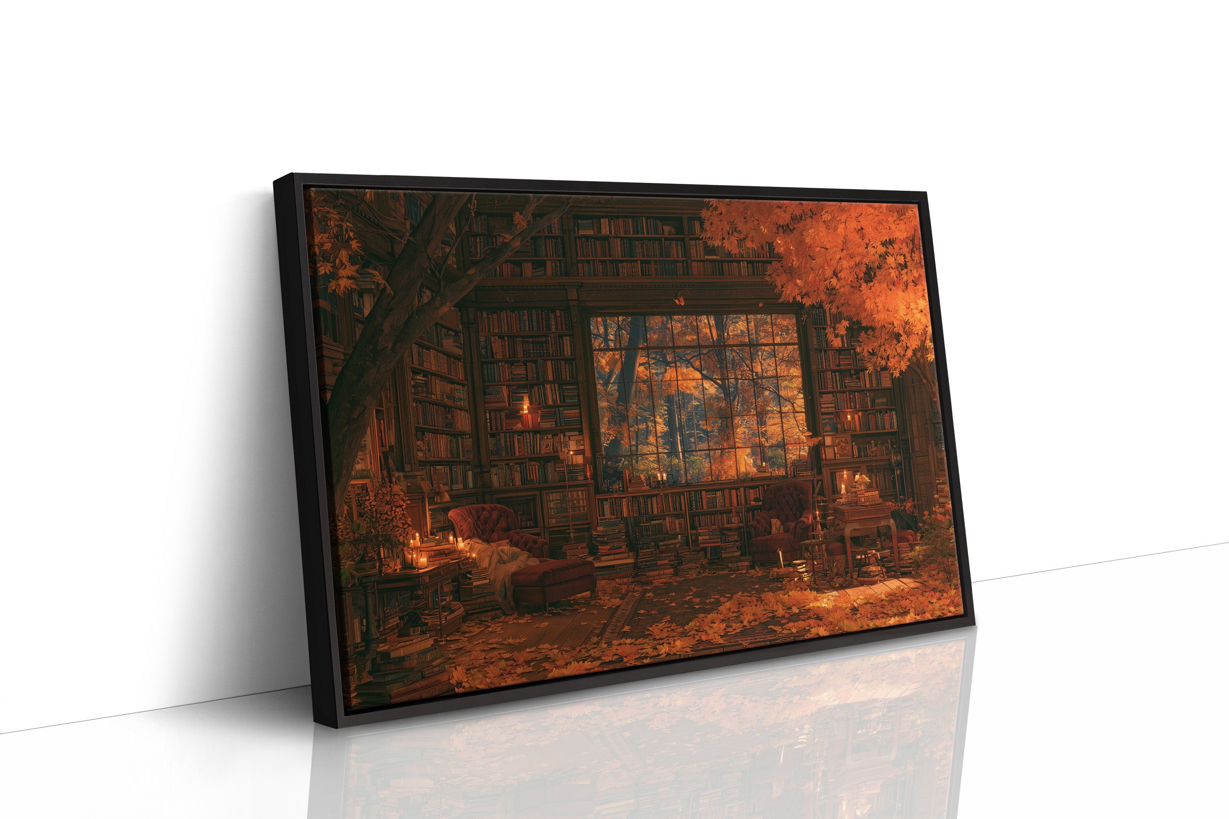 Autumn Library Reverie