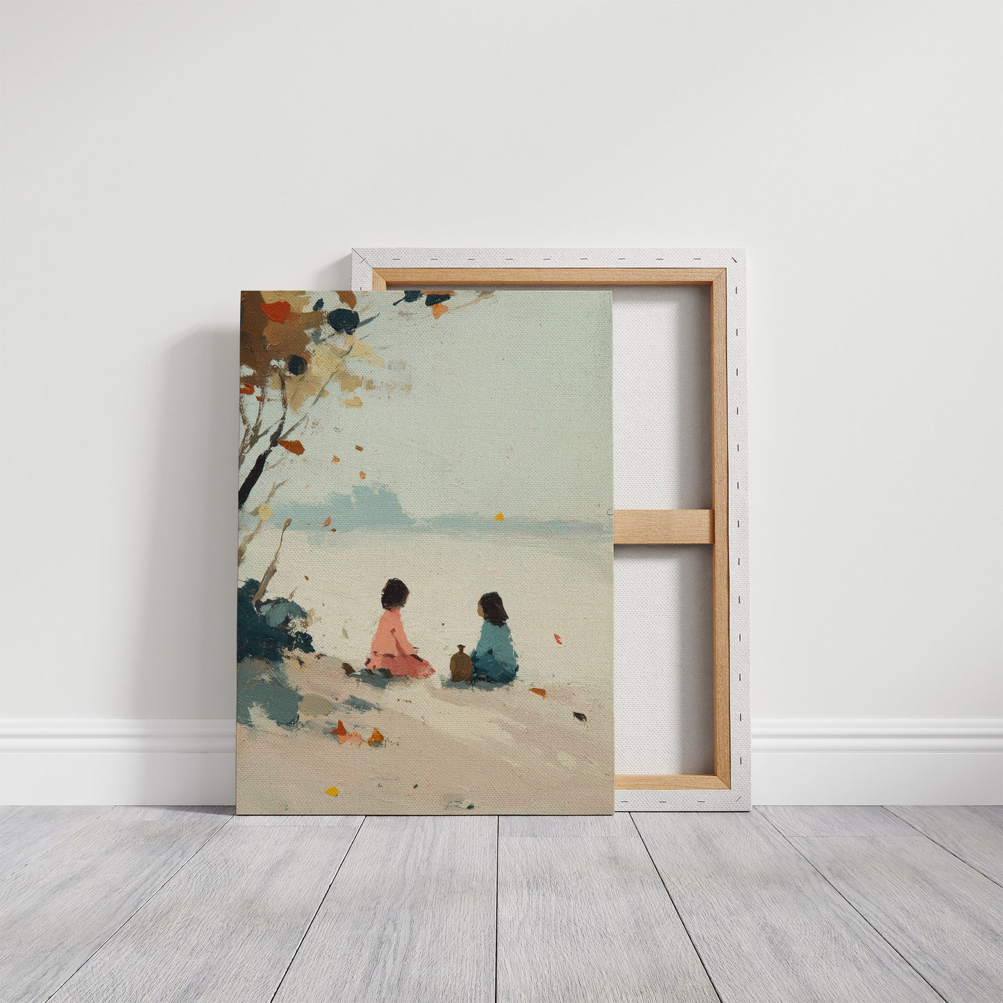Shoreline Reverie Captures Autumn Whispers