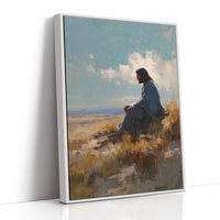 Solitude Whispers Across Desert Plains