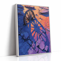 Wagon Wheel, Desert Sunset Shadow