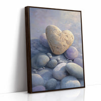 Stone Hearts Rest In Morning Light