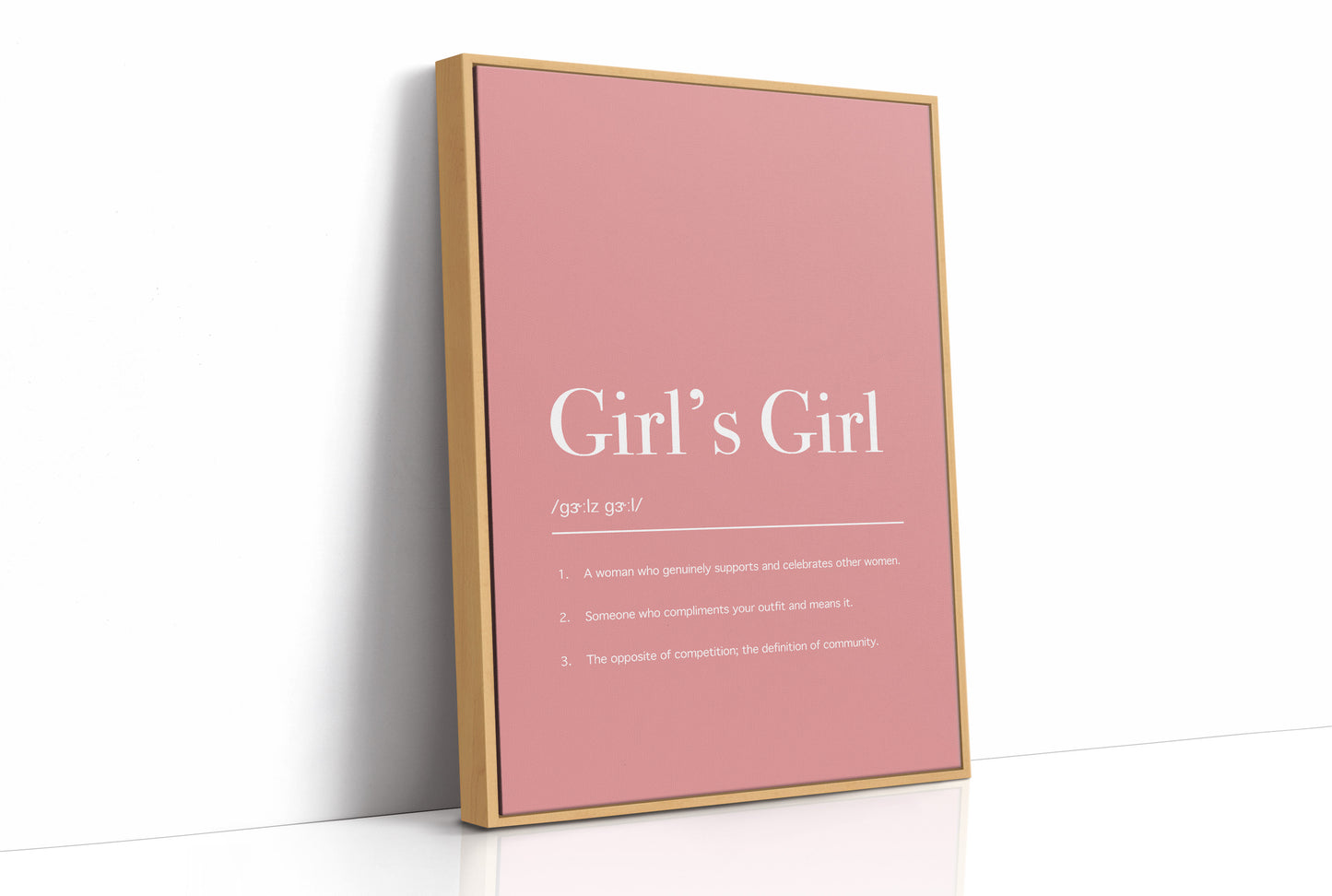 Definition: Girl's Girl