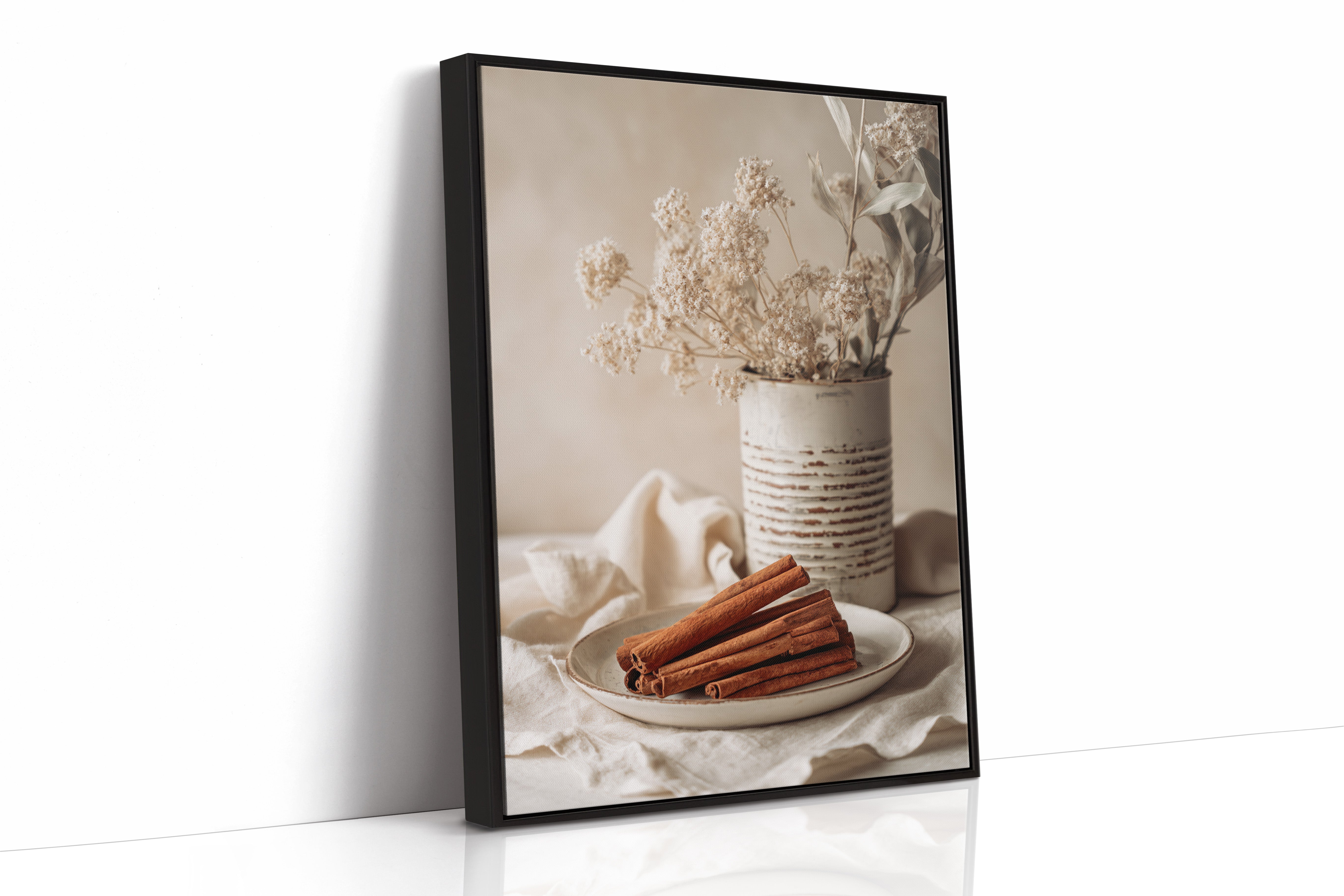 Cinnamon Sticks and Dried Blossoms