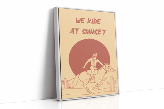 Desert Horses Chase Golden Hours