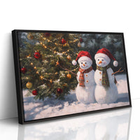 Snow Friends Share Christmas Eve Magic